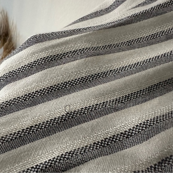 Becca Getaway Cover-Up Pants Split Wide Leg Stripe Tie-Waist Size S/M - Picture 6 of 13